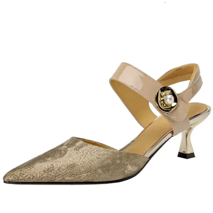 Escarpins à Talons Hauts Fins en Cuir pour Femme