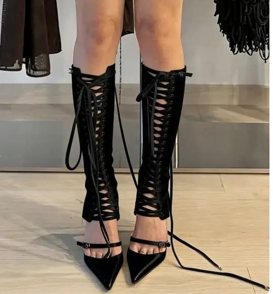 Gullick – bottes romaines sexy d'été pour femmes