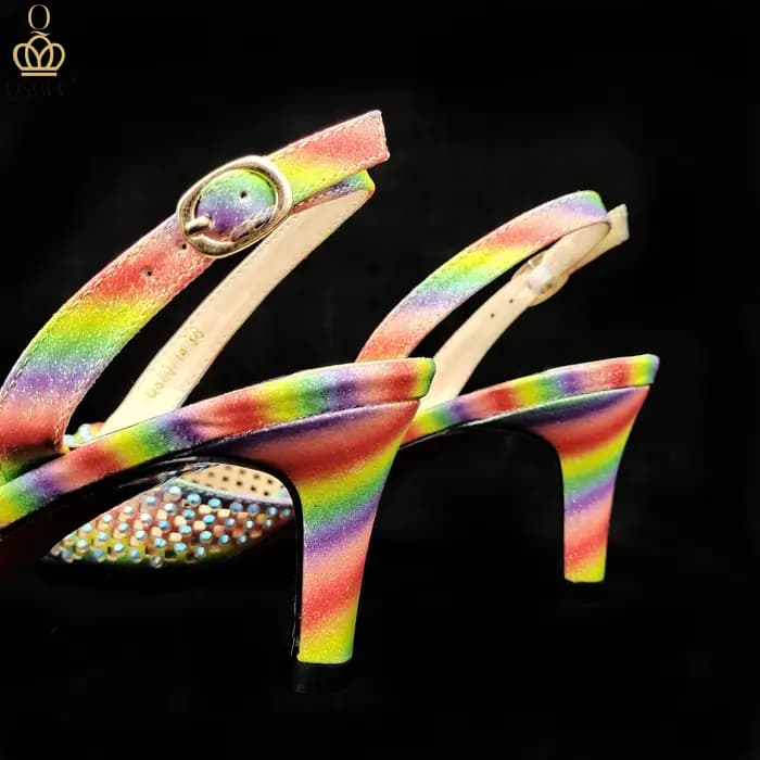 QSGDavid-Chaussures pointues creuses à talon moyen, sac de banquet confortable, design italien, conv