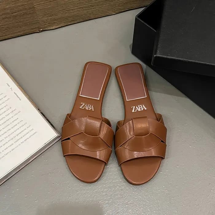 Sandales pour femmes de luxe de créateur 2025 nouvelle mode tissé