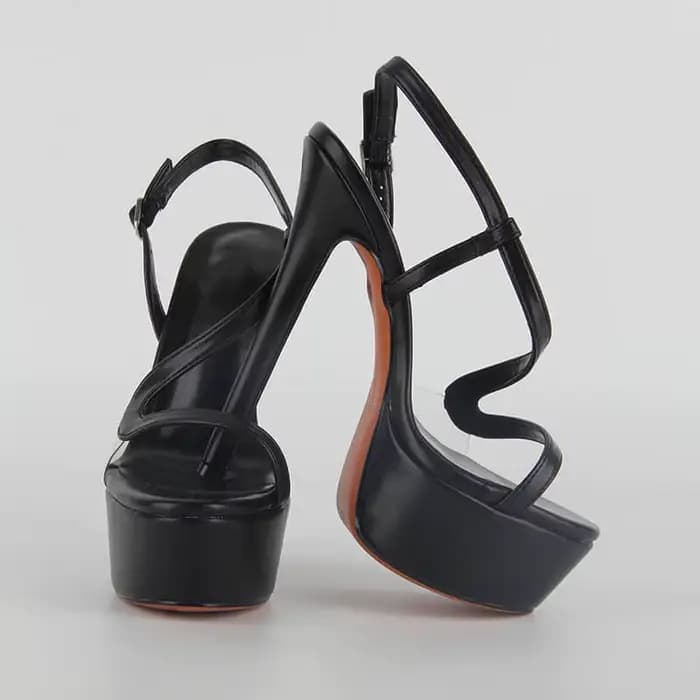 Onlymaker Sandales à plateforme pour femmes