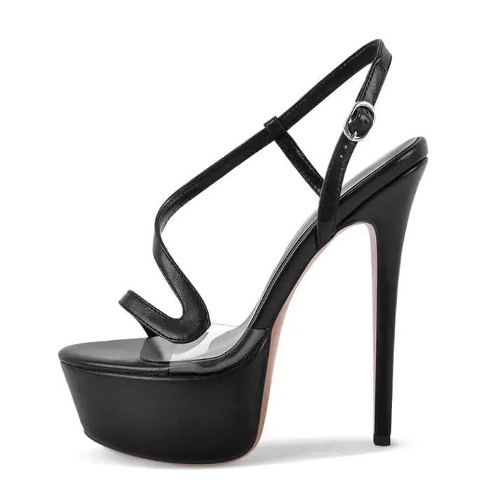 Onlymaker Sandales à plateforme pour femmes