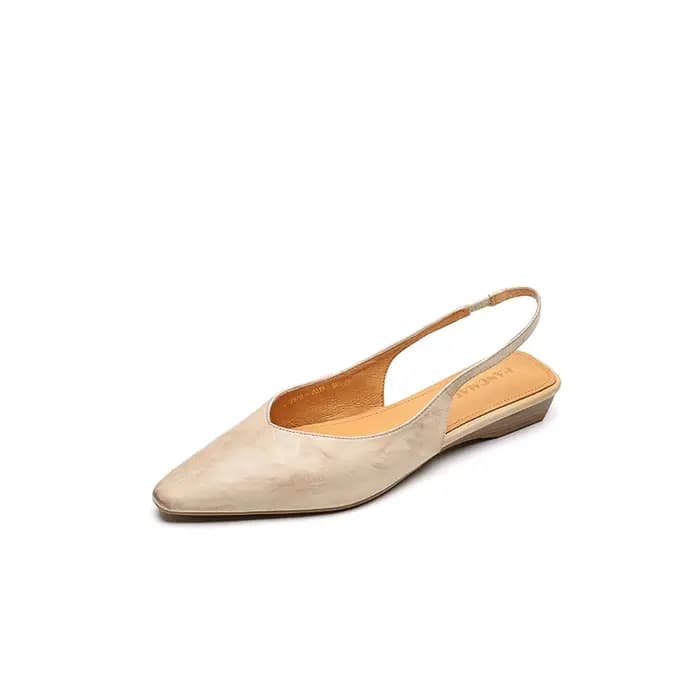 2025 nouveau été femmes Mules en cuir véritable