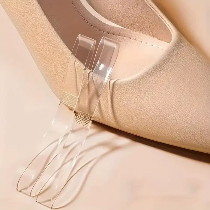 Sangles antidérapantes transparentes invisibles pour talons