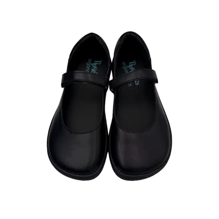 Tipsietoes 2025 printemps automne pieds nus ballerine en cuir pour les femmes avec semelle plate et