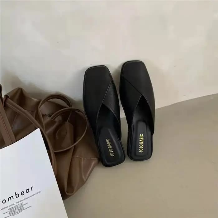 Mules chaussures femmes concepteur été nouveau 2025 dames pantoufles et sandales en cuir mode miroir luxe maison