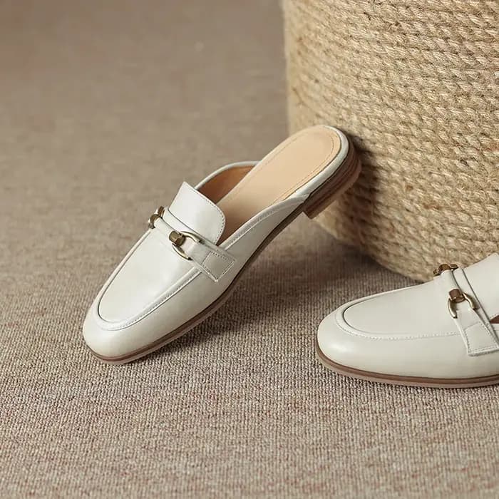 Blapunka-Mocassins en Cuir de Vache group pour Femme