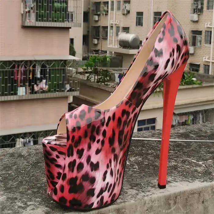 Escarpins à Talons Hauts Fins de 22cm pour Femme