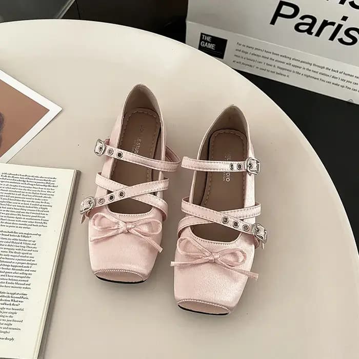 Mary Jane chaussures pour femmes 2025 été nouvelle mode sandales tête carrée