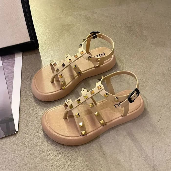 Sandales de style féerique français pour femmes