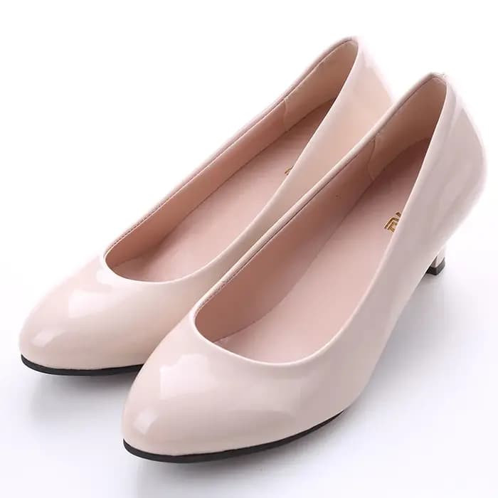Chaussures dames pompes talon moyen nu Sexy talons hauts