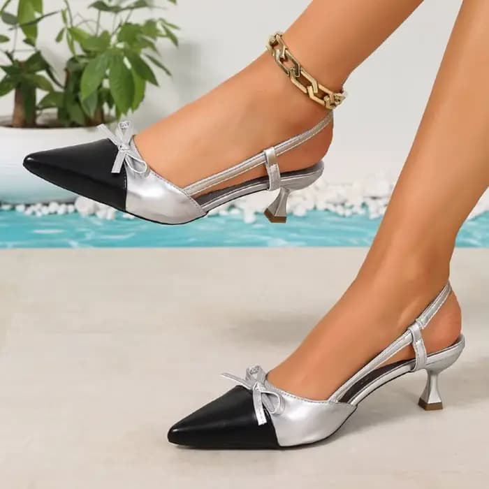 Nouvelles sandales d'été sexy à talons hauts et bout pointu pour femmes, sandales à talons aiguilles
