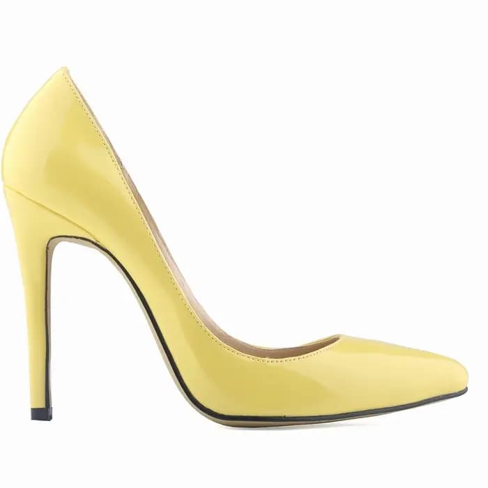 LOSLANDIFEN nouvelles femmes pompes Sexy bout pointu talons hauts chaussures printemps automne bureau mariage en cuir verni 302-1PA