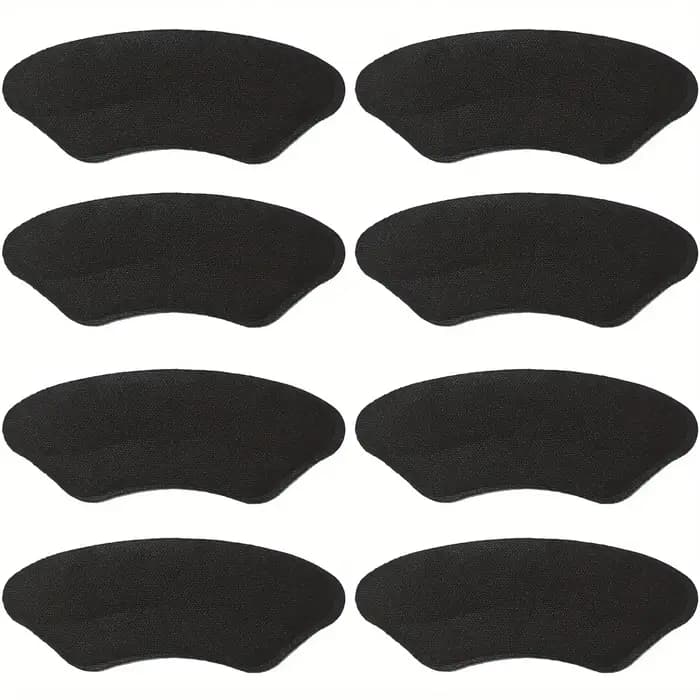 Lot de 8 coussinets de talon pour chaussures trop grandes, protections de talon auto-adhésives, inse