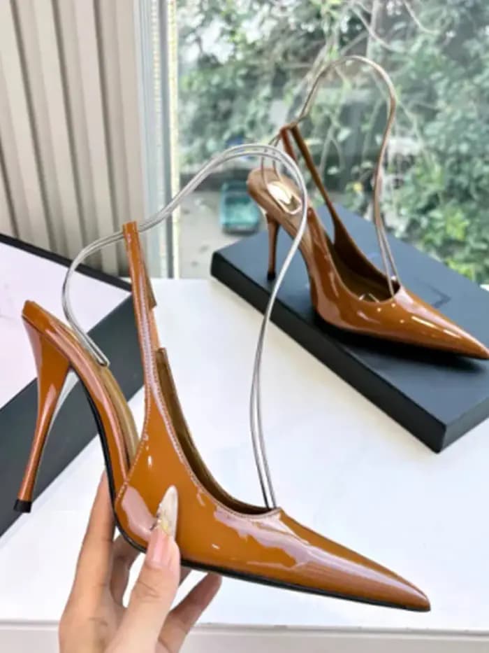 Sandales à talons aiguilles pointues pour femmes