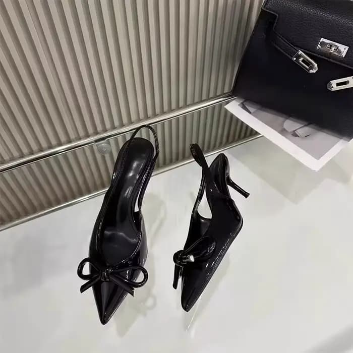 Sandales à talons hauts à bout pointu pour femmes, chaussures de marque de créateur, mules élégantes