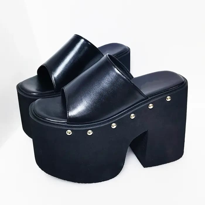 Gdgydh-Sandales à talons compensés pour femmes