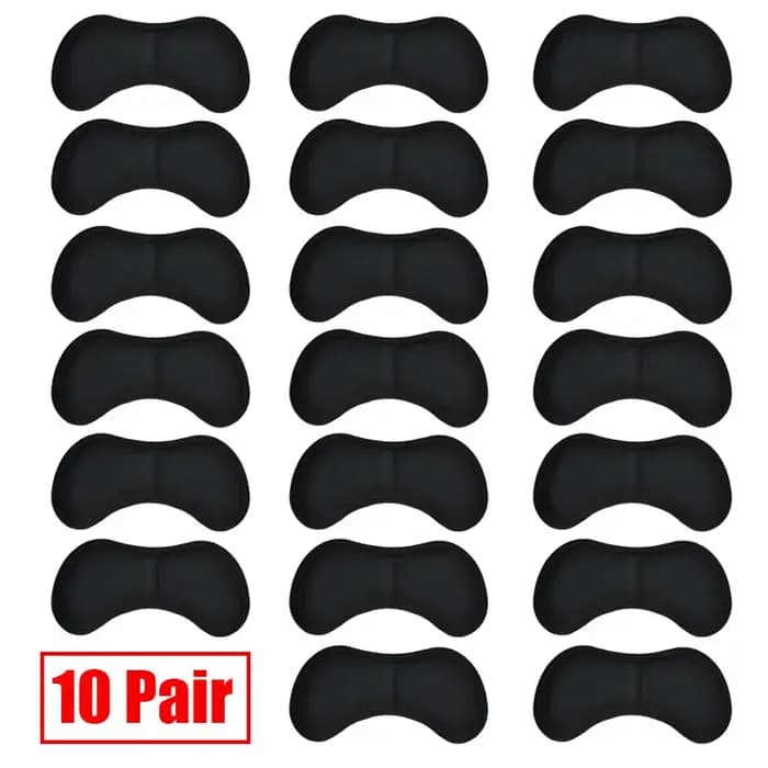 Patchs pour l'offre elles intérieures de talons, coussinets anti-usure, protège-talons, autocollant arrière adhésif, insert de chaussures, soins des pieds, 5 paires