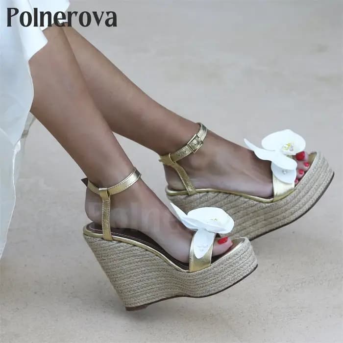 Espadrilles à fleurs pour femmes