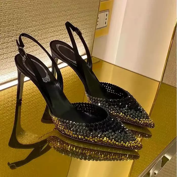 Slingbacks dégradés en biscuits pour femmes