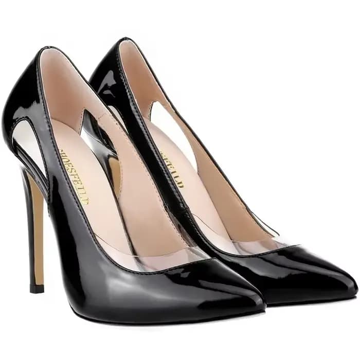 Escarpins pointus à talons hauts pour femmes, châssis aiguille creux sexy, robe à talons fins, chaussures de mariage, grande taille 42, nouveau design de printemps
