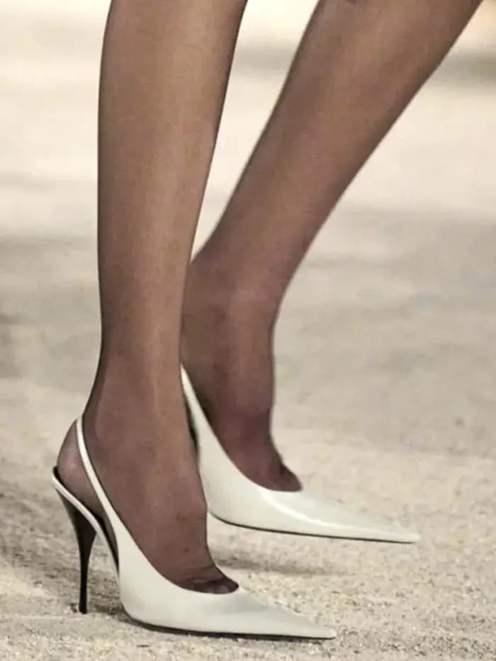 Sandales à talons aiguilles pointues pour femmes