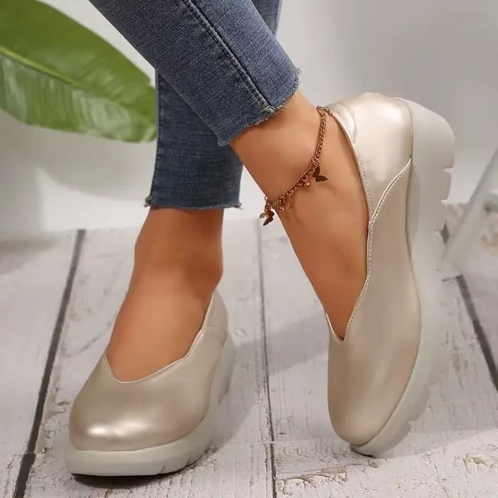 2025 nouvelles femmes mode escarpins à talons compensés printemps été plate-forme légère femme semelle souple confort chaussures décontractées Ж Dön yisвь