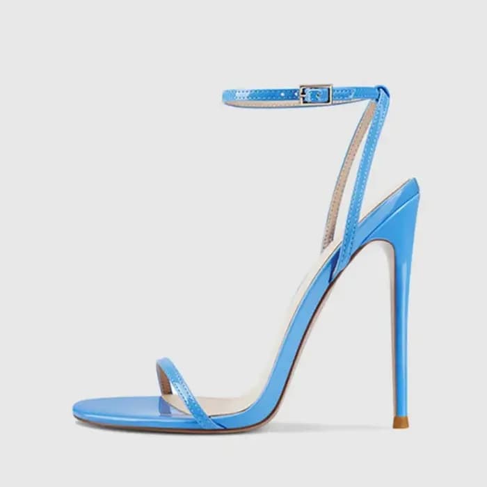 Nouvelles sandales noires européennes et américaines à talons hauts pour femmes
