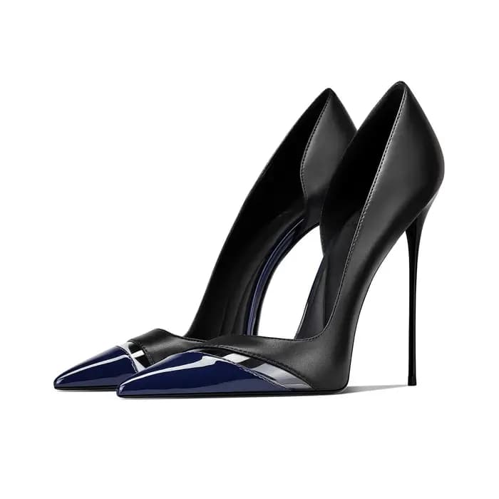 Chaussures à talons hauts pointus blancs de style français pour femmes, nouvelle collection printemps, style sexy et polyvalent, confortables pour les pieds.