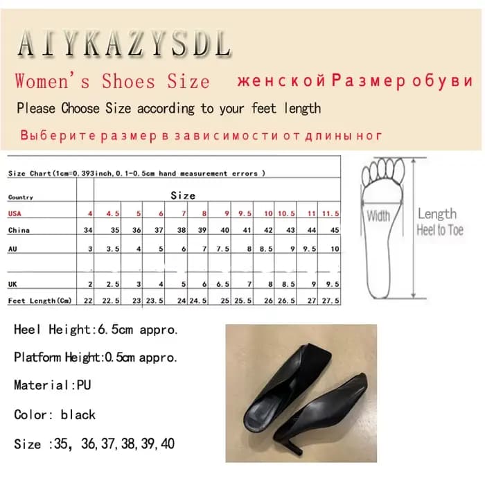 2025 bout carré découpé Mules femmes en cuir PU diapositives sandales pantoufles d'extérieur bureau dame chaussures Med escarpins à talons bas mode 2025
