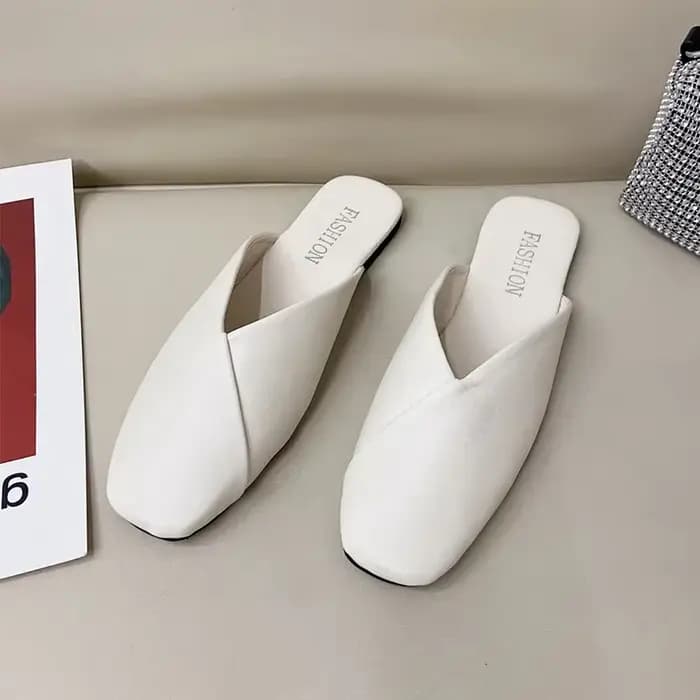 Mules d'été élégantes à bout fermé pour femmes